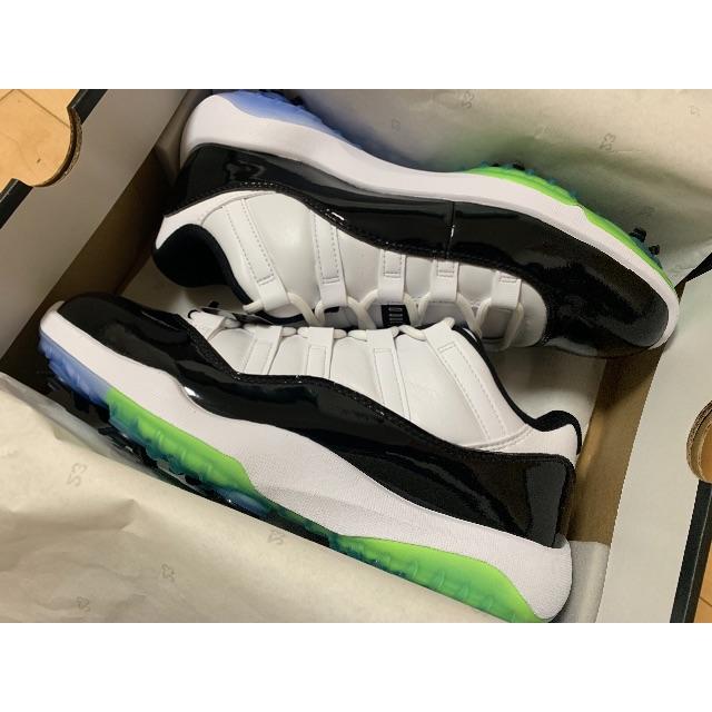 優れた品質 JORDAN 11 GOLF US12 30cm ジョーダン ゴルフ スニーカー