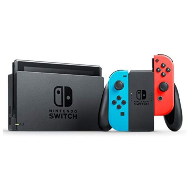 Nintendo Switch(ニンテンドースイッチ)の欲しいゲーム堂々１位☆ニンテンドースイッチ 本体 ネオンブルー/ ネオンレッド エンタメ/ホビーのゲームソフト/ゲーム機本体(携帯用ゲーム機本体)の商品写真