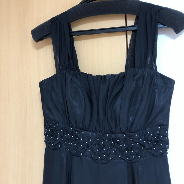 AIMER(エメ)のAMER ブラック ステージドレス 美品！！ レディースのフォーマル/ドレス(ロングドレス)の商品写真
