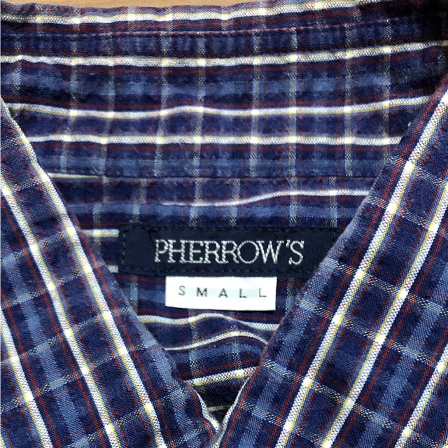 PHERROW'S(フェローズ)のPherrow's チェック半袖シャツ メンズのトップス(シャツ)の商品写真