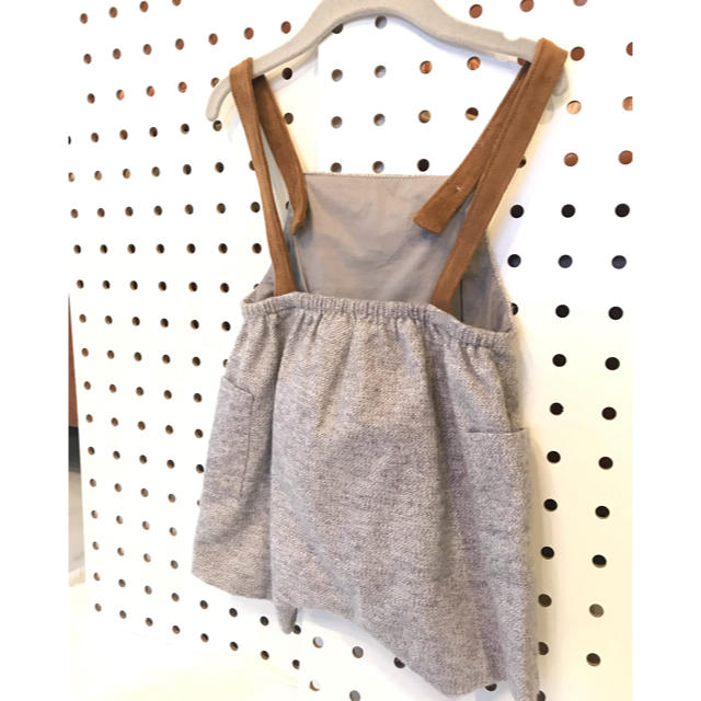 ZARA KIDS(ザラキッズ)のZARA Baby《フランネル サロペット》 キッズ/ベビー/マタニティのベビー服(~85cm)(ロンパース)の商品写真