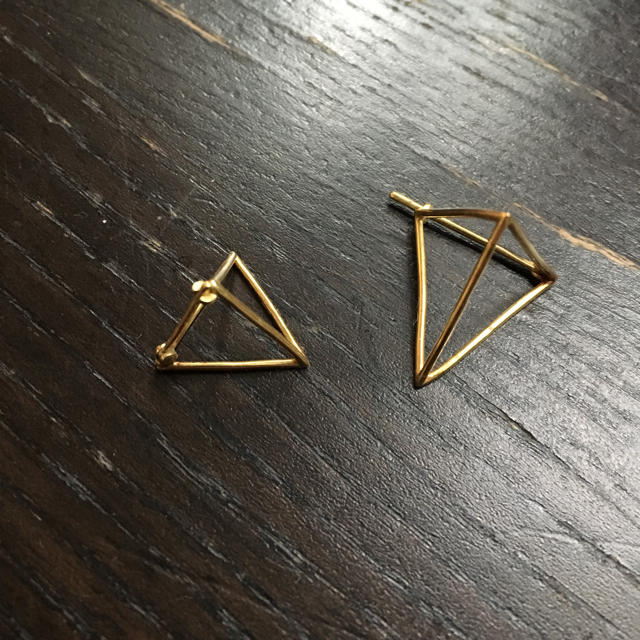 SHIHARA triangle 18k 2つセット????