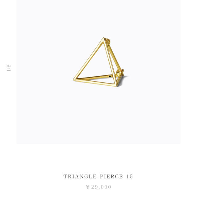 SHIHARA triangle 18k 2つセット????