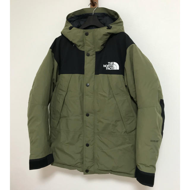 最終値下げ。The North Face マウンテンダウン バーントオリーブ