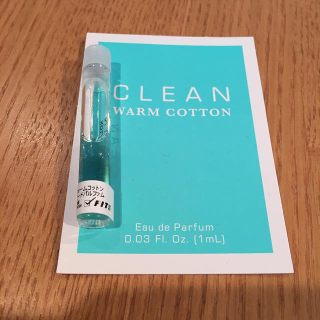 CLEAN(クリーン)のCLEAN ウォームコットン 1mL コスメ/美容の香水(ユニセックス)の商品写真