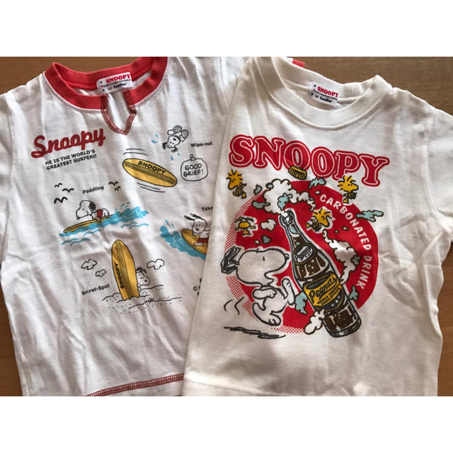 familiar(ファミリア)のsnooz様専用ファミリア スヌーピーTシャツ キッズ/ベビー/マタニティのキッズ服男の子用(90cm~)(Tシャツ/カットソー)の商品写真