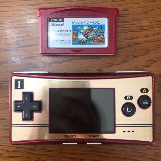ゲームボーイ(ゲームボーイ)のゲームボーイミクロ ファミコンカラー(携帯用ゲーム機本体)