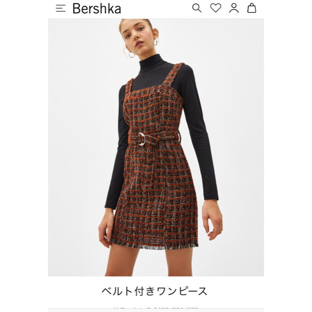 Bershka(ベルシュカ)のベルシュカ ワンピース レディースのワンピース(ミニワンピース)の商品写真