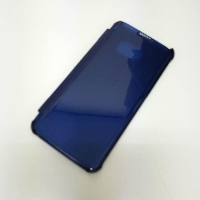 再入荷 Galaxy S7 edge 半透明 手帳型 スマホケース スマホ/家電/カメラのスマホアクセサリー(Androidケース)の商品写真