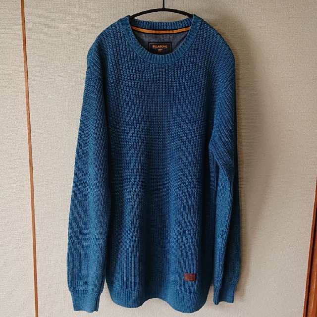 billabong(ビラボン)のBILLABONG/コットンニット中古 メンズのトップス(ニット/セーター)の商品写真