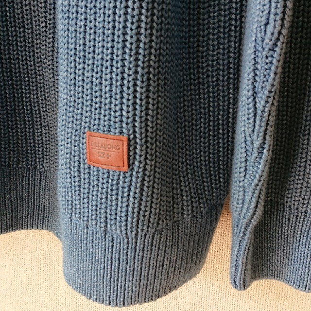 billabong(ビラボン)のBILLABONG/コットンニット中古 メンズのトップス(ニット/セーター)の商品写真