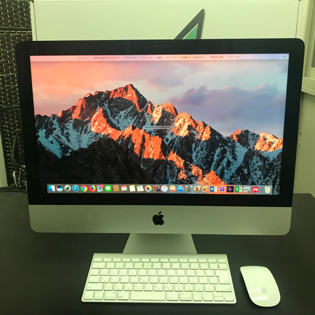 Apple(アップル)のiMac 2013late 21.5inch i5 8GB 超美品 箱あり スマホ/家電/カメラのPC/タブレット(デスクトップ型PC)の商品写真