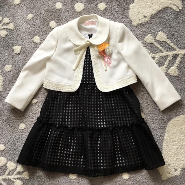 卒園式  入学式   女の子  ワンピース 115Aサイズ キッズ/ベビー/マタニティのキッズ服女の子用(90cm~)(ドレス/フォーマル)の商品写真