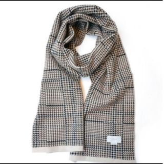 サンシー(SUNSEA)の18aw yoke チェックストール(ストール)