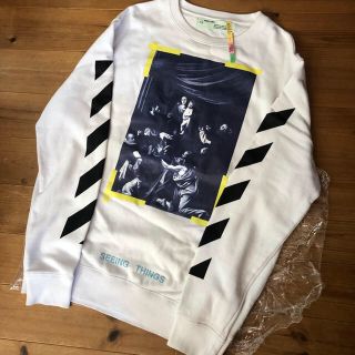 オフホワイト 白 スウェット メンズ の通販 41点 Off Whiteのメンズを買うならラクマ