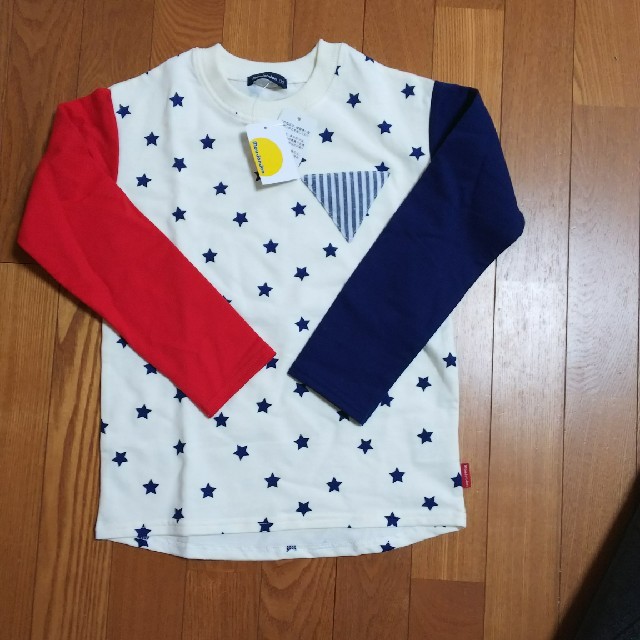 mou jon jon(ムージョンジョン)の 新品‼️ムージョンジョンのロンＴです キッズ/ベビー/マタニティのキッズ服男の子用(90cm~)(Tシャツ/カットソー)の商品写真