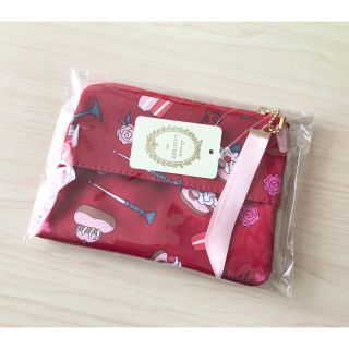 ラデュレ(LADUREE)のLADULEE スクレ・ラデュレ ポーチ レディ・パティスリー レッド マカロン(ポーチ)