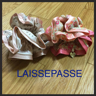 レッセパッセ(LAISSE PASSE)の送料込み❤️レッセ❤️シュシュセット(バンダナ/スカーフ)
