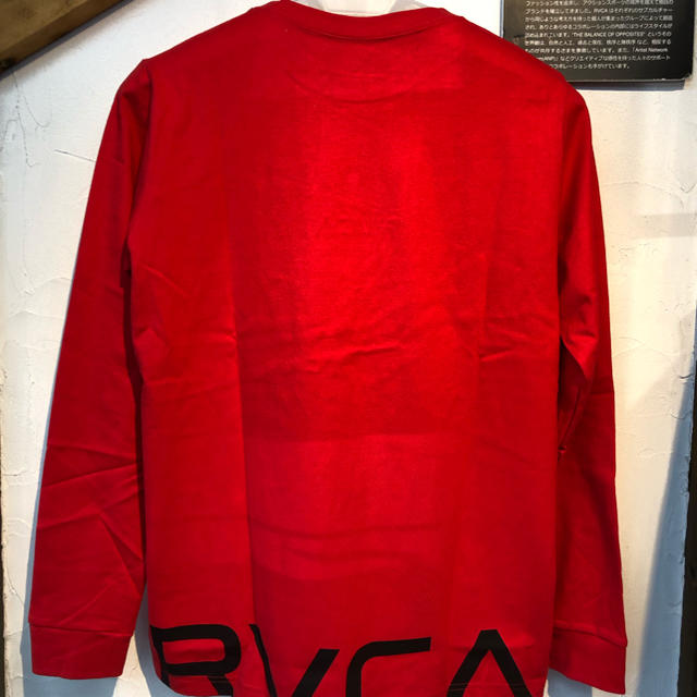 RVCA(ルーカ)のメーカー完売品   RVCA スタンダードフィットロンT メンズのトップス(Tシャツ/カットソー(七分/長袖))の商品写真