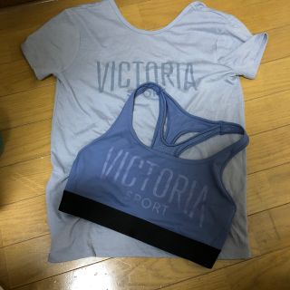 ヴィクトリアズシークレット(Victoria's Secret)の美品☆sサイズ☆ビクトリアシークレットTops&braのセット期間限定値下げ中(ヨガ)