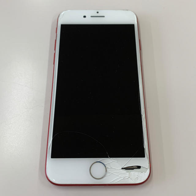 Apple(アップル)のiPhone7 128GB レッド ジャンク品 スマホ/家電/カメラのスマートフォン/携帯電話(スマートフォン本体)の商品写真