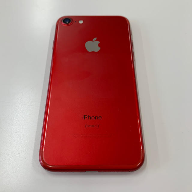 Apple(アップル)のiPhone7 128GB レッド ジャンク品 スマホ/家電/カメラのスマートフォン/携帯電話(スマートフォン本体)の商品写真