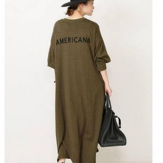 ドゥーズィエムクラス(DEUXIEME CLASSE)のドゥーズィエムクラス AMERICANA ハイネックサイドZIPロングスウェット(ロングワンピース/マキシワンピース)