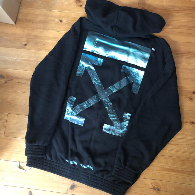 OFF-WHITE - 中古美品 17FW Off−White スクリーミングガールパーカー