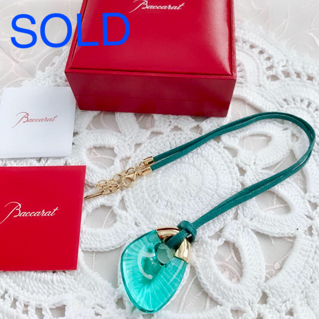Baccarat - バカラ ガレア ペンダント SV ターコイズ ネックレス Baccarat - バカラ ガレア ペンダント SV ターコイズ ネックレス