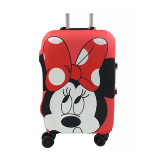 ディズニー(Disney)のSALE スーツケースカバー ミニー Ｍサイズ(スーツケース/キャリーバッグ)