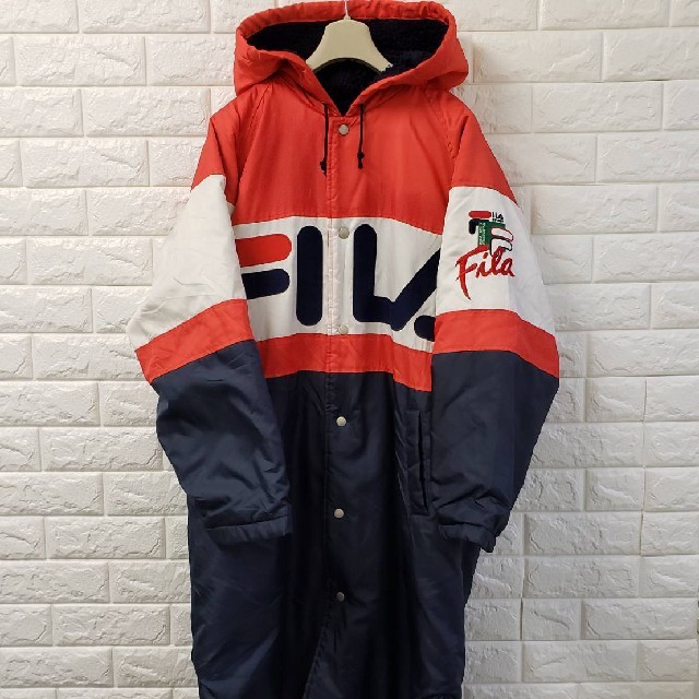 レア　フィラ　FILA ベンチコート　90s