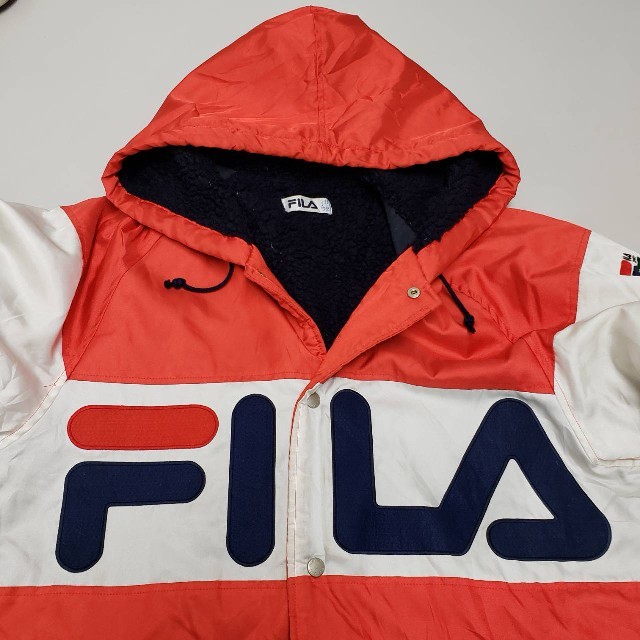 レア　フィラ　FILA ベンチコート　90s