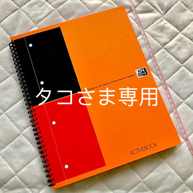 オックスフォード大学 A4リングノート インテリア/住まい/日用品の文房具(ノート/メモ帳/ふせん)の商品写真