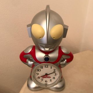 セイコー(SEIKO)のけえこ様専用 セイコークロック目覚まし時計ウルトラマン(置時計)