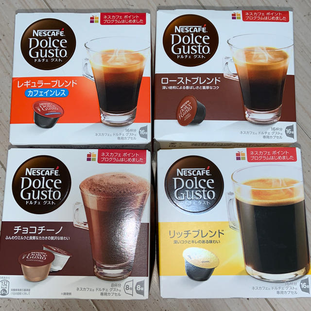 Nestle(ネスレ)のネスカフェ ドルチェグスト カプセル 食品/飲料/酒の飲料(コーヒー)の商品写真