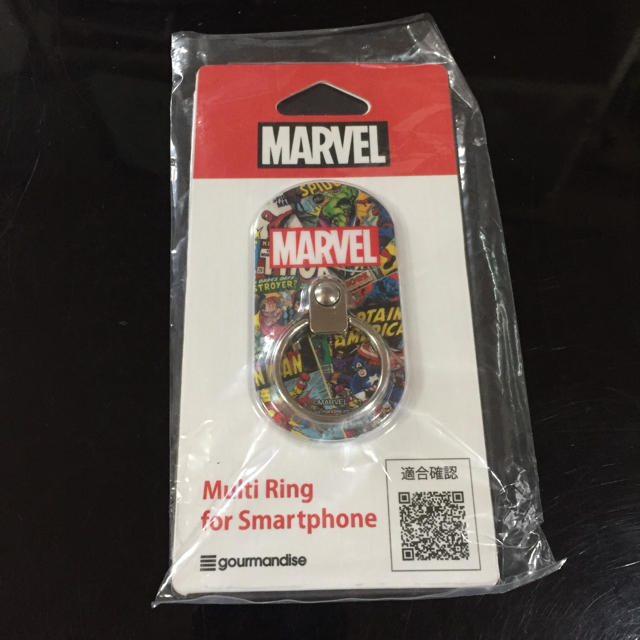 MARVEL(マーベル)のMARVELスマホリング スマホ/家電/カメラのスマホアクセサリー(iPhoneケース)の商品写真