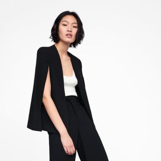 【美品】ZARA スリット袖　ジャケット　ブレザー