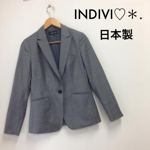 美品＊INDIVI＊日本製＊フォーマル＊ジャケット