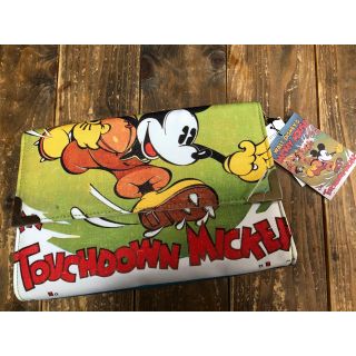 ディズニー(Disney)のミッキーマウス vintageクラッチバッグ 新品未使用 (クラッチバッグ)