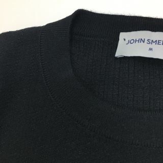 ジョンスメドレー(JOHN SMEDLEY)のサイズM john smedley ジョンスメドレー ウール クルーネック(ニット/セーター)