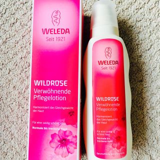 ヴェレダ(WELEDA)のヴェレダ ワイルドローズ ボディミルク 200ml (新品)(ボディローション/ミルク)