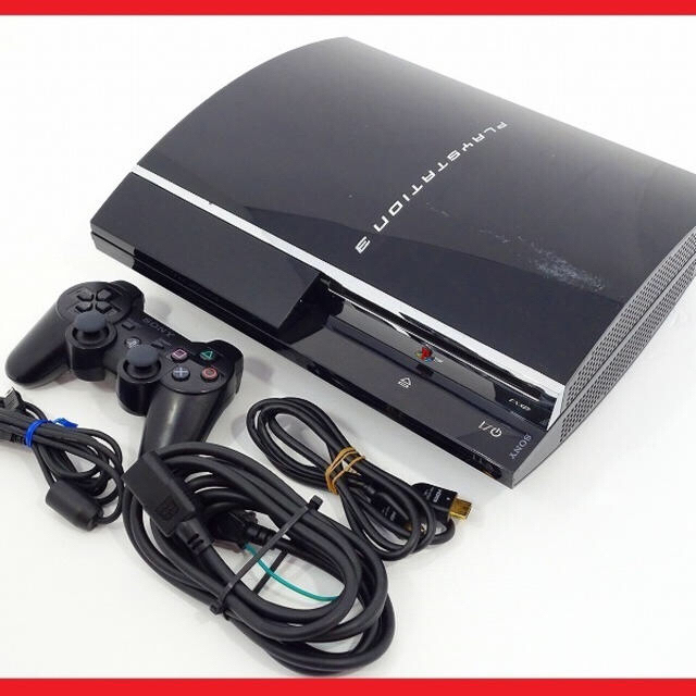 PlayStation3 - 動作確認済PS3 初期型 CECHAOO PS2遊べるモデル すぐ ...