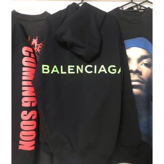 バレンシアガ(Balenciaga)のBALENCIAGA NET-A-PORTER コラボパーカー(パーカー)