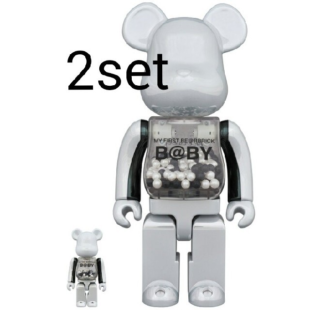 MEDICOM TOY(メディコムトイ)のMY FIRST BE@RBRICK innersect 100％＆400％ エンタメ/ホビーのフィギュア(その他)の商品写真