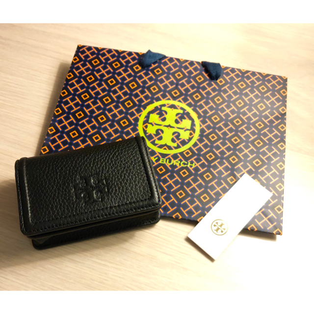 Tory Burch(トリーバーチ)のトリーバーチ カードケース トリーバーチ カード入れ ブラック レディースのファッション小物(名刺入れ/定期入れ)の商品写真