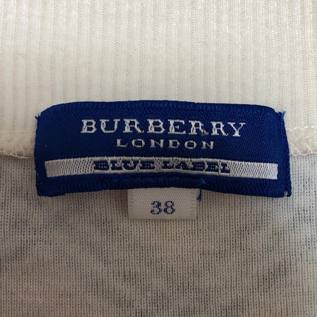 BURBERRY BLUE LABEL(バーバリーブルーレーベル)のBURBERRY BLUE LABEL 七分 カットソー Tシャツ レディースのトップス(カットソー(長袖/七分))の商品写真