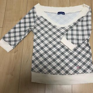 バーバリーブルーレーベル(BURBERRY BLUE LABEL)のBURBERRY BLUE LABEL 七分 カットソー Tシャツ(カットソー(長袖/七分))