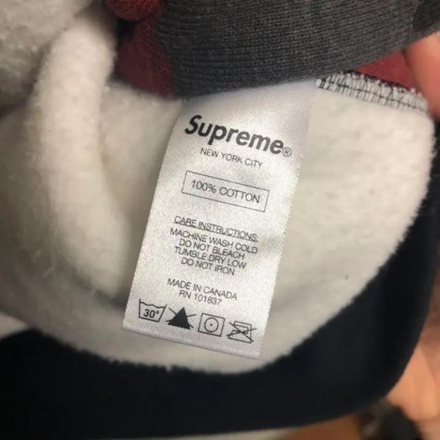 Supreme box logo pullover