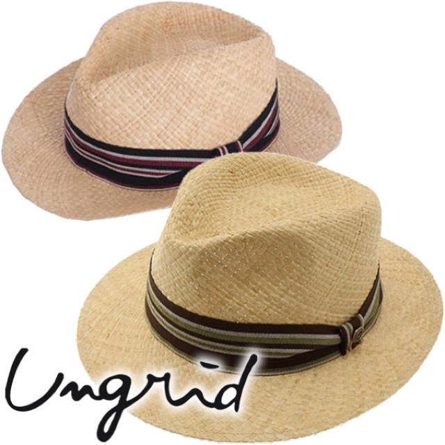 Ungrid(アングリッド)のungrid マルチカラー中折れハット レディースの帽子(ハット)の商品写真