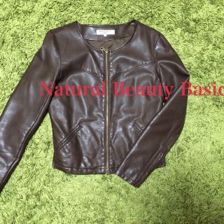 ナチュラルビューティーベーシック(NATURAL BEAUTY BASIC)の♡NBBジャケット♡(ノーカラージャケット)